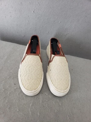 Zapatillas deportivas Keds para mujer 6 crema encaje ganchillo sin cordones informales cómodas zapatos planos Foto 1 de 4