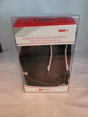 PRESTIGE A2-BLK ANEROID SPHYGMOMANOMETER / SPRAGUE-RAPPAPORT KIT New - Image 1 of 4