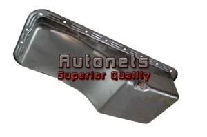 Panel de aceite crudo Ford 55-77 V8 352-390-406-427-428 desempacado sumidero delantero BB bloque grande - Imagen 1 de 2