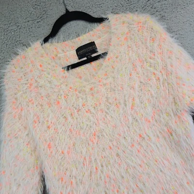 Suéter Absolutamente Creativo Difuso Para Mujer M Hada Cottagecore Peludo Boho Chic Foto 1 de 4