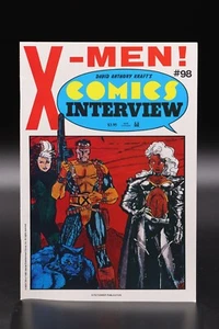 Comics Interview (1983) #98 Jim Lee X-Men Chris Claremont Homage Studios NM - Picture 1 of 3