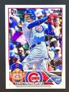 Christopher Morel RC 2023 Topps Rookie Karte #308 Chicago Cubs - Bild 1 von 2