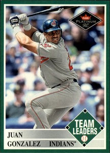 2001 Fleer Platinum #453 Juan Gonzalez TL