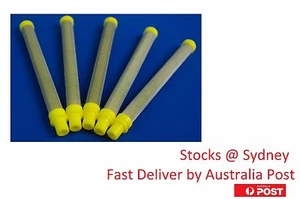 YELLOW 100 MESH AIRLESS SPRAY GUN FILTER 5 PK INTERCHANGEABLE 0043235 581-062 - Picture 1 of 1
