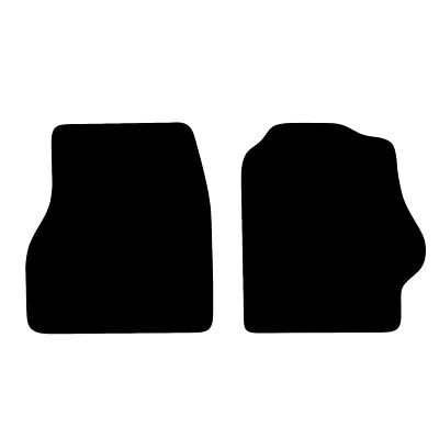Juego de 2 piezas de tapetes negros premium diseñados para Toyota MR2 (1999 a 2007) Foto 1 de 2