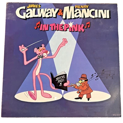 James Galway & Henry Mancini-In The Pink LP 1984 Starcall Records ‎– SFL1 0117 - Image 1 of 4
