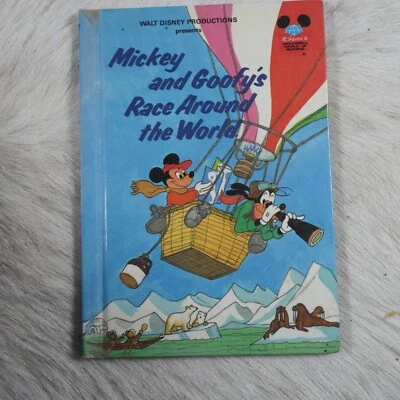 mickey and goofy's race around the world hardcover contacted - Image 1 of 3