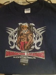 Kamapua'a Aumakua Legends T Shirt Mens Large / Black. Short sleeve. - Picture 1 of 4