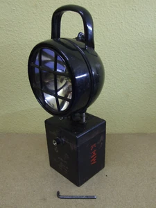 Grubenlampe Handscheinwerfer VEB Grubenlampenwerk Zwickau GLZ 12V LED - Bild 1 von 7
