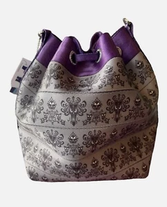 RARE NEW Disney Harveys Haunted Mansion Wallpaper Park Hopper Bag Disneyland - Picture 1 of 4