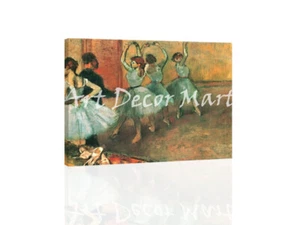 Dancers In Blue-Degas - CANVAS OR PRINT WALL ART - Picture 1 of 2