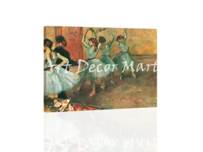 Bailarines en Blue-Degas - ARTE DE PARED EN LIENZO O IMPRESO Foto 1 de 2
