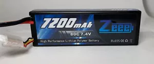 Zeee High Performance Lithium Polymer Akku 7200mAh 80c 7,4V - Bild 1 von 5