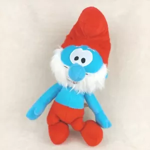 Kellytoy Papa Smurf 2013 Animal Red Movie Blue 13 Inch Plush Toy - Picture 1 of 6