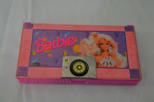RARE VINTAGE Barbie pencil case with Combination Lock Argentina 80´s - Picture 1 of 3
