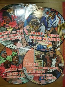 4 Vinyl Record Lot Jungle DnB Picture Disc Adam F Redman Beenie Man M.O.P. Lil M - Foto 1 di 10