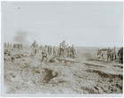 1.Weltkrieg Gefangene Deutsche bergen engl. Verwundete Orig-Pressephoto um 1917 