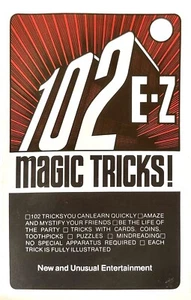 102 E-Z Zaubertricks Heft Neu Kostenloser Versand - Bild 1 von 3