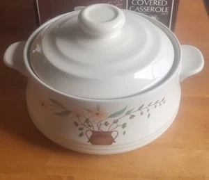 Countryside Stoneware Collection Casserole Dish With Lid Made In Japan Vintage - Picture 1 of 4
