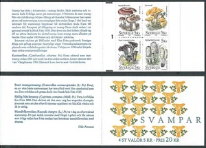 1996 SCHWEDEN PILZHEFT POSTFRISCH ** - K2 - Bild 1 von 1