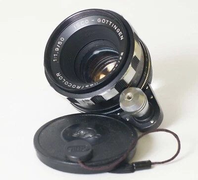 Lente de montaje Exakta C14168~ ISCO-GOTTEINGEN Westrocolor 50 mm f/1,9 Foto 1 de 4