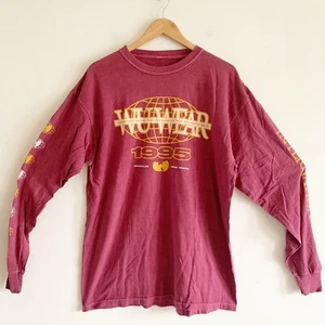 Wu Wear International Brick colorway Longsleeve Shirt Medium - Picture 1 of 6