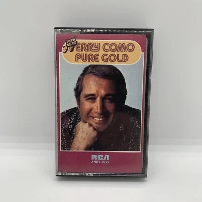 Perry Como Pure Gold cassette tape 1975 ANK1-0972 RCA Records - Image 1 of 4