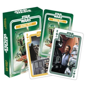 Aquarius Officially Licensed Star Wars Boba Fett Designed Fun Playing Cards - Picture 1 of 1