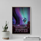 Experience The Mighty Auroras of Jupiter - Space Tourism Poster, Print, Painting