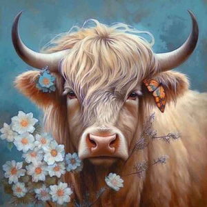 Steer Akzent & Dekor Fliese Steve Hunziker Tierkunst OB-SH1260AT - Bild 1 von 2