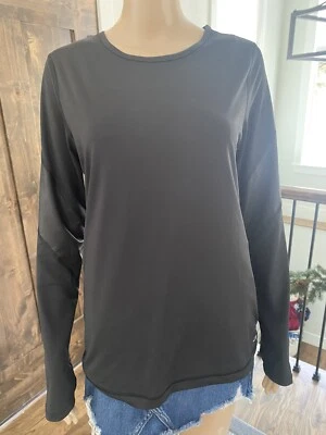 Camisa de compresión de entrenamiento de manga larga Gap Body Fit para mujer talla mediana - 001 Foto 1 de 4