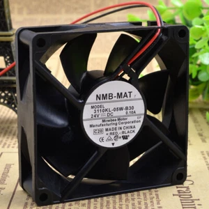 NMB 3110KL-05W-B30 8025 24V 0.10A 8CM Chassis Cooling Industrial Fan Mute - Picture 1 of 5