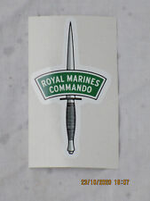 Royal Marines Commando ,50x95mm, British Army,Sticker,Land Rover