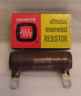 Ohmite No. 0200E R-14 75 Ohms 25W Fixed Vitreous Enameled Resistor NIB