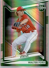 2022 Panini Elite Extra Edition STATUS GREEN Baseball Card Pick From List