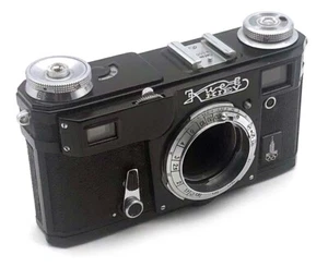 Soviet Arsenal Kiev-4A BLACK Moscow Olympiad 1980 camera BODY CCCP - Picture 1 of 4