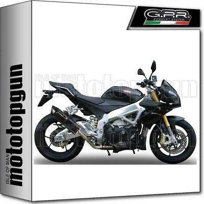 GPR EXHAUST HOM FURORE BLACK APRILIA TUONO V4 R - APRC 2014 14 - Imagem 1 de 3