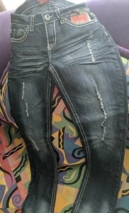 Red Rivet Jr's jeans NWT size 9 - Picture 1 of 9