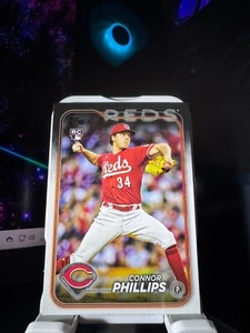 2024 Topps Series 2 - Connor Phillips #670 (RC) Cincinnati Reds - Picture 1 of 2