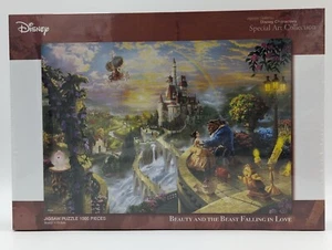 1000 Piece Jigsaw Puzzle Disney Beauty and the Beast Falling in Love 51x73.5cm - Picture 1 of 6