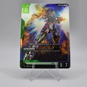 Wing Gundam Zero (Foil) - GD01-024 LR - NM / Mint Newtype Rising Single - Picture 1 of 5