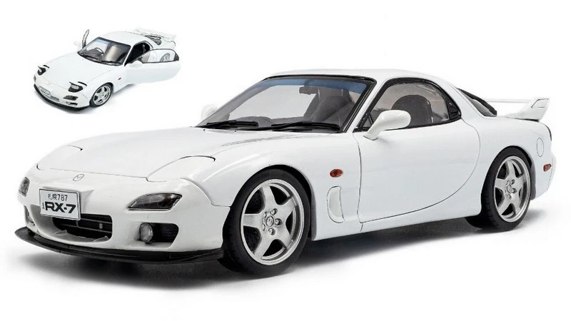 Mazda RX-7 FD3RS 1999 Pure White 1:18 SOLIDO 1810607 - Immagine 1 di 1