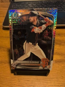 Mega refractor MOJO 2025 Bowman cromado BCP-180 BRYCE ELDRIDGE RC - Imagen 1 de 1