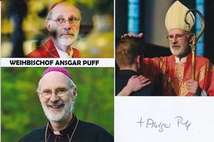 Ansgar PUFF - Weihbischof Köln, Original-Autogramm! - Picture 1 of 1