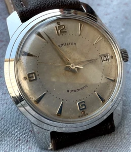 VINTAGE HAMILTON 17J AUTOMATIK 662 PW PS HERREN SWISS Certina Fresh Service 33mm - Bild 1 von 10