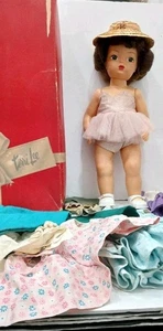 Antigua muñeca Terri Lee en caja original con ropa, zapatos y sombrero - circa 1946 - Imagen 1 de 15