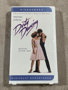Dirty Dancing Widescreen 10th Anniversary Edition VHS Used Patrick Swayze RARE - Picture 1 of 3