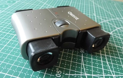 Canon FC 5x17 Silver Compact  Binoculars Excellent Smaller rare version - Image 1 of 4