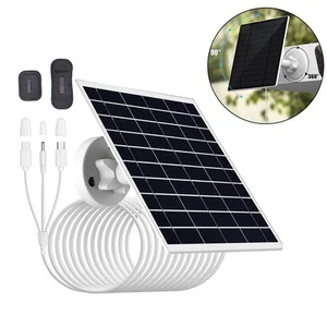 Praktyczna i niezawodna ładowarka solarna 8W do akumulatorów kamer - Zdjęcie 1 z 13