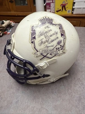 Illinois County Fair Queen, mini casco de fútbol americano SCHUTT USADO Foto 1 de 4